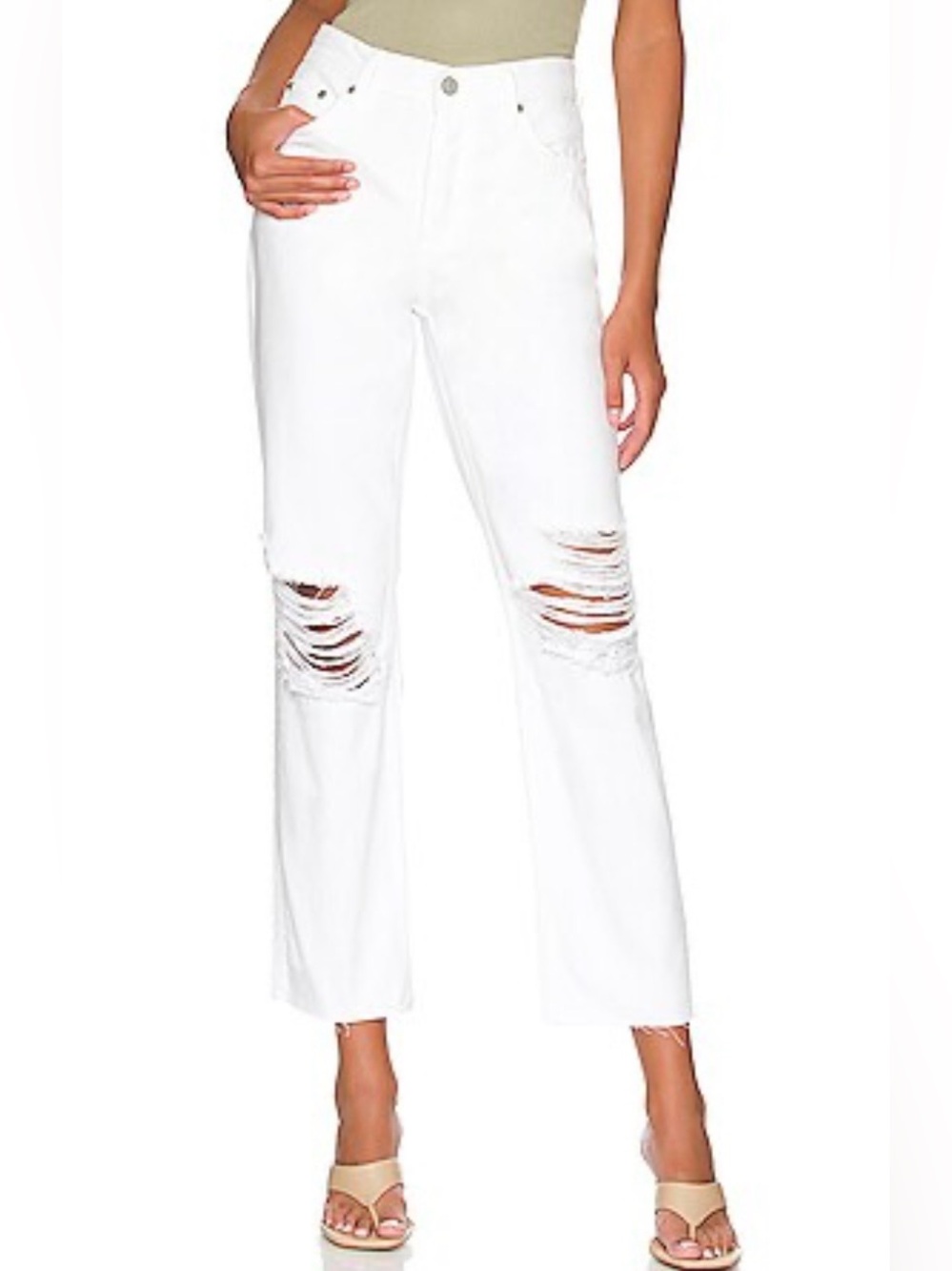Rails - Atwater Slouchy Straight in Blanche Distress - NWT - Size 29